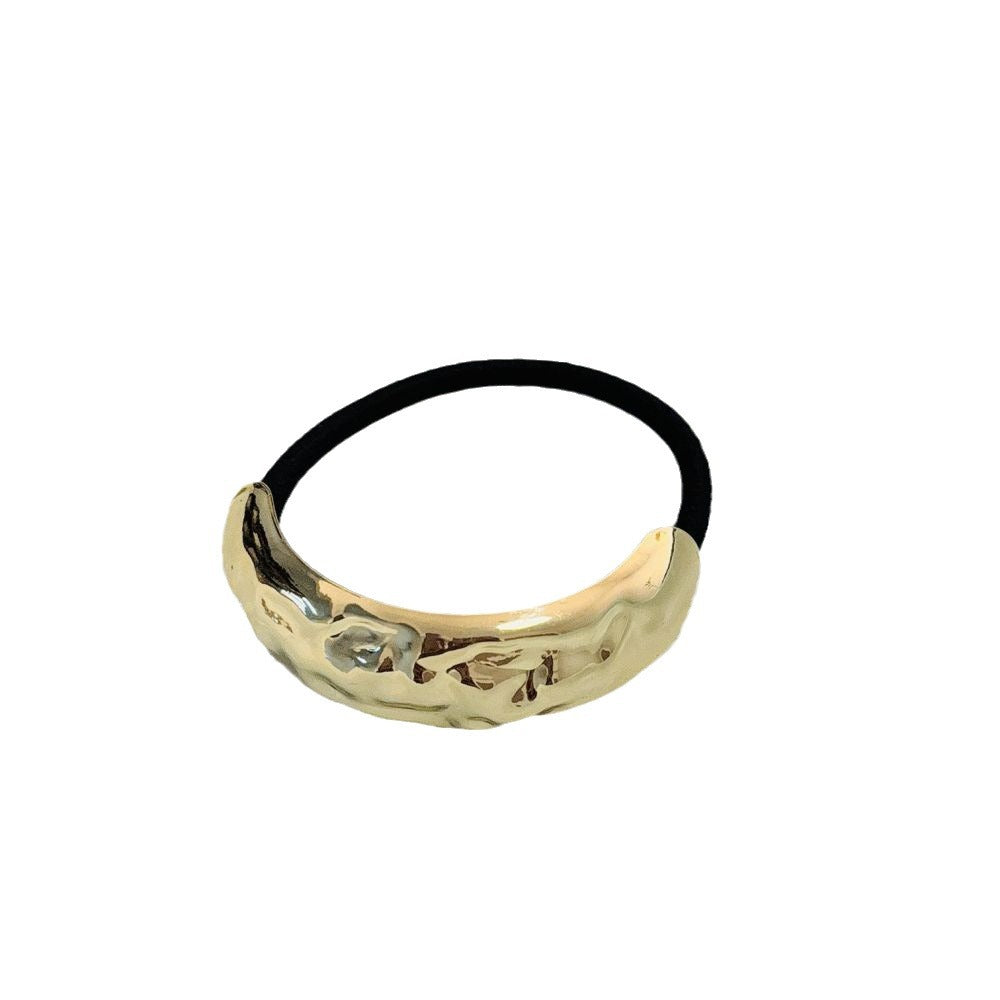 Wholesale Fashionable Alloy Glossy Surface Simple Color-retaining Wear-resistant Head Rope